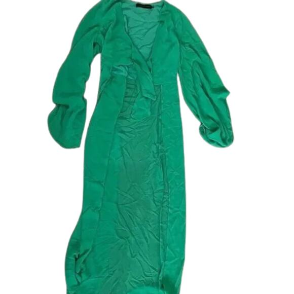 House of Harlow 1960 x REVOLVE Isa Maxi Blouse in Kelly Green Size XXS - Picture 4 of 4